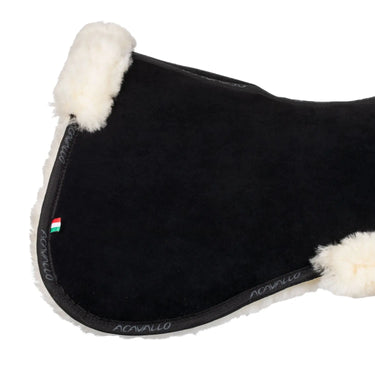 Buy Acavallo Pocket & Memory Foam Half Pad With Riser s Full Sheepskin  | Online for Equine