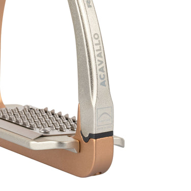 Acavallo Rel-X 180 Stirrups- Copper/ Solar Titanium| Online For Equine