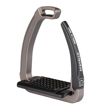 Acavallo Rel-X 180 Stirrups- Titanium/ Black| Online For Equine