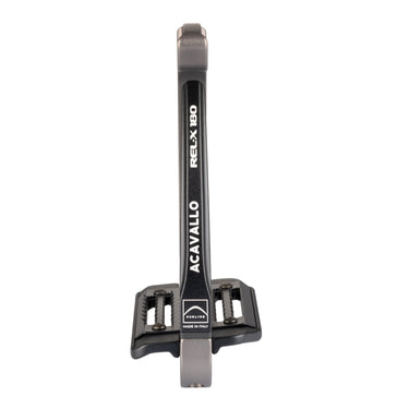 Acavallo Rel-X 180 Stirrups- Titanium/ Black| Online For Equine