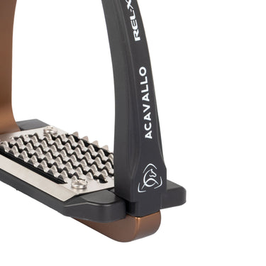 Acavallo Rel-X Easy Stirrups Shaped Arm- Bronze| Online For Equine