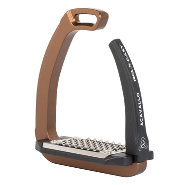 Acavallo Rel-X Easy Stirrups Shaped Arm- Bronze| Online For Equine