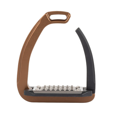 Acavallo Rel-X Easy Stirrups Shaped Arm- Bronze| Online For Equine
