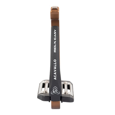Acavallo Rel-X Easy Stirrups Shaped Arm- Bronze| Online For Equine