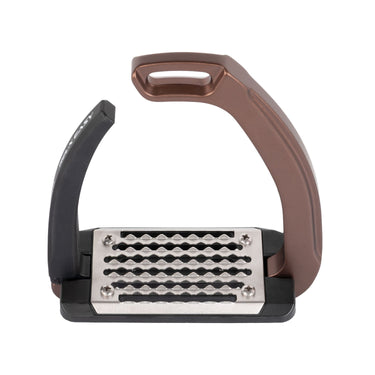 Acavallo Rel-X Easy Stirrups Shaped Arm- Brown| Online For Equine