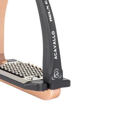 Acavallo Rel-X Easy Stirrups Shaped Arm- Copper| Online For Equine