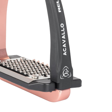 Acavallo Rel-X Easy Stirrups Shaped Arm- Phantom Rose| Online For Equine