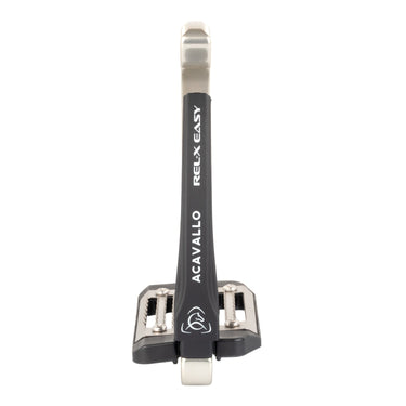 Acavallo Rel-X Easy Stirrups Shaped Arm- Solar Titanium| Online For Equine