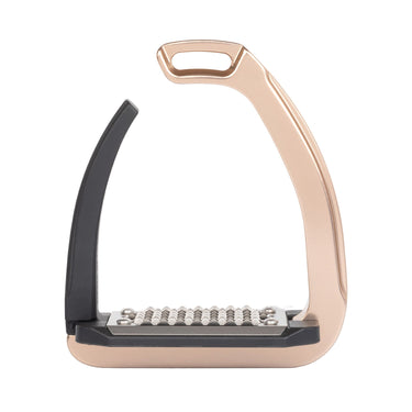 Acavallo Rel-X Easy Stirrups Shaped Arm- Titanium Rose| Online For Equine
