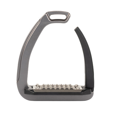 Acavallo Rel-X Easy Stirrups Shaped Arm- Titanium| Online For Equine