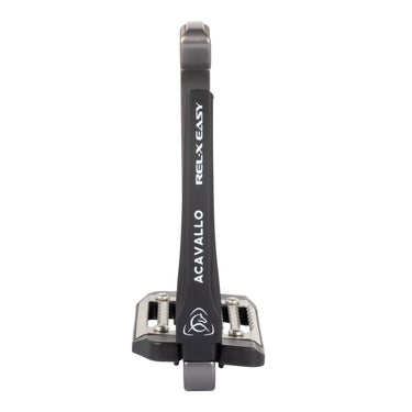 Acavallo Rel-X Easy Stirrups Shaped Arm- Titanium| Online For Equine