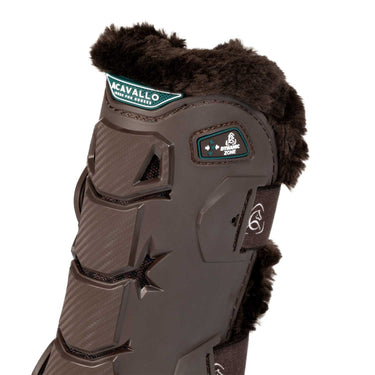 Acavallo Skeleton Dynamic Zone Boots With Synthetic Sheepskin- Dark Brown| Online For Equine
