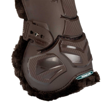 Acavallo Skeleton Dynamic Zone Boots With Synthetic Sheepskin- Dark Brown| Online For Equine