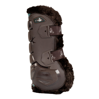Acavallo Skeleton Dynamic Zone Boots With Synthetic Sheepskin- Dark Brown| Online For Equine