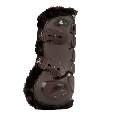 Acavallo Skeleton Dynamic Zone Boots With Synthetic Sheepskin- Dark Brown| Online For Equine