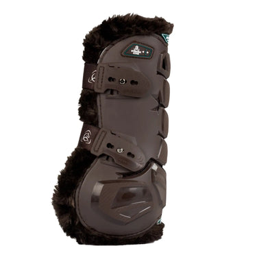 Acavallo Skeleton Dynamic Zone Boots With Synthetic Sheepskin- Dark Brown| Online For Equine