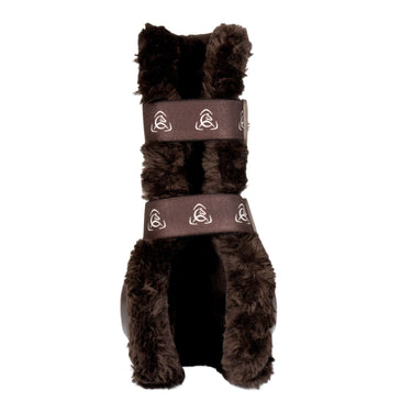 Acavallo Skeleton Dynamic Zone Boots With Synthetic Sheepskin- Dark Brown| Online For Equine