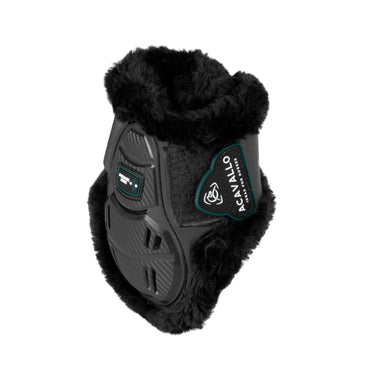 Acavallo Skeleton Dynamic Zone Fetlock Boots With Synthetic Sheepskin- Black| Online For Equine