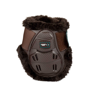 Acavallo Skeleton Dynamic Zone Fetlock Boots With Synthetic Sheepskin- Dark Brown| Online For Equine