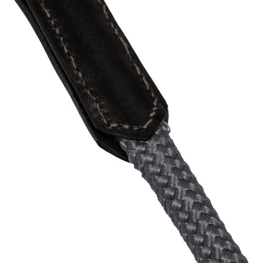 Buy Acavallo Soft Leather Draw Reins With Round Nylon Rope  | Online for Equine