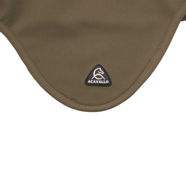 Acavallo Sublime Spandex Fly Veil With Silicone Logo Patch- Terra| Online For Equine