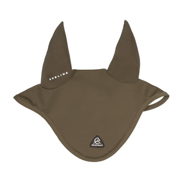 Acavallo Sublime Spandex Fly Veil With Silicone Logo Patch- Terra| Online For Equine