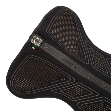 Acavallo Sublime Zero Impact Pad Rear Riser- Total Black| Online For Equine