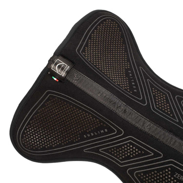 Acavallo Sublime Zero Impact Pad Rear Riser- Total Black| Online For Equine