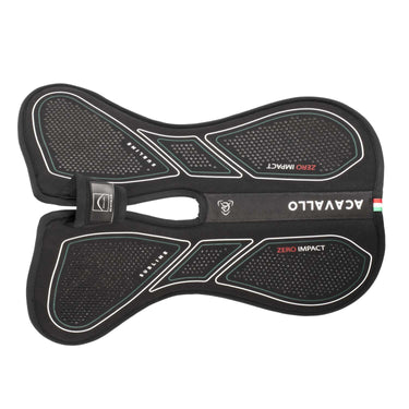 Acavallo Sublime Zero Impact Pad Wfs Flat- Black| Online For Equine