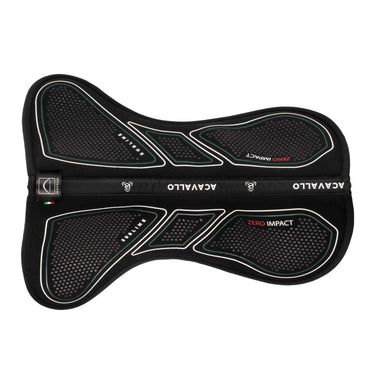 Acavallo Sublime Zero Impact Slim Pad Flat- Black| Online For Equine