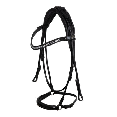 Buy Acavallo Sunflower Drop Noseband Stlex Pearl Soft Anatomic Leather Bridle  | Online for Equine