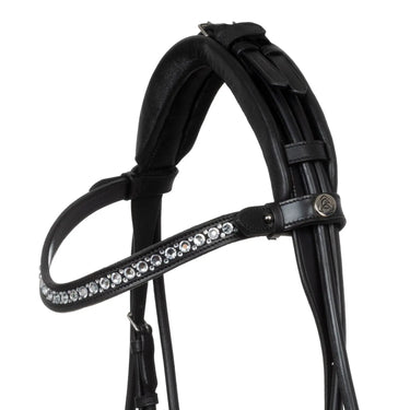 Buy Acavallo Sunflower Drop Noseband Stlex Pearl Soft Anatomic Leather Bridle  | Online for Equine
