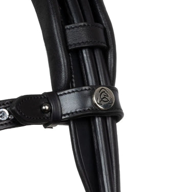 Buy Acavallo Sunflower Drop Noseband Stlex Pearl Soft Anatomic Leather Bridle  | Online for Equine