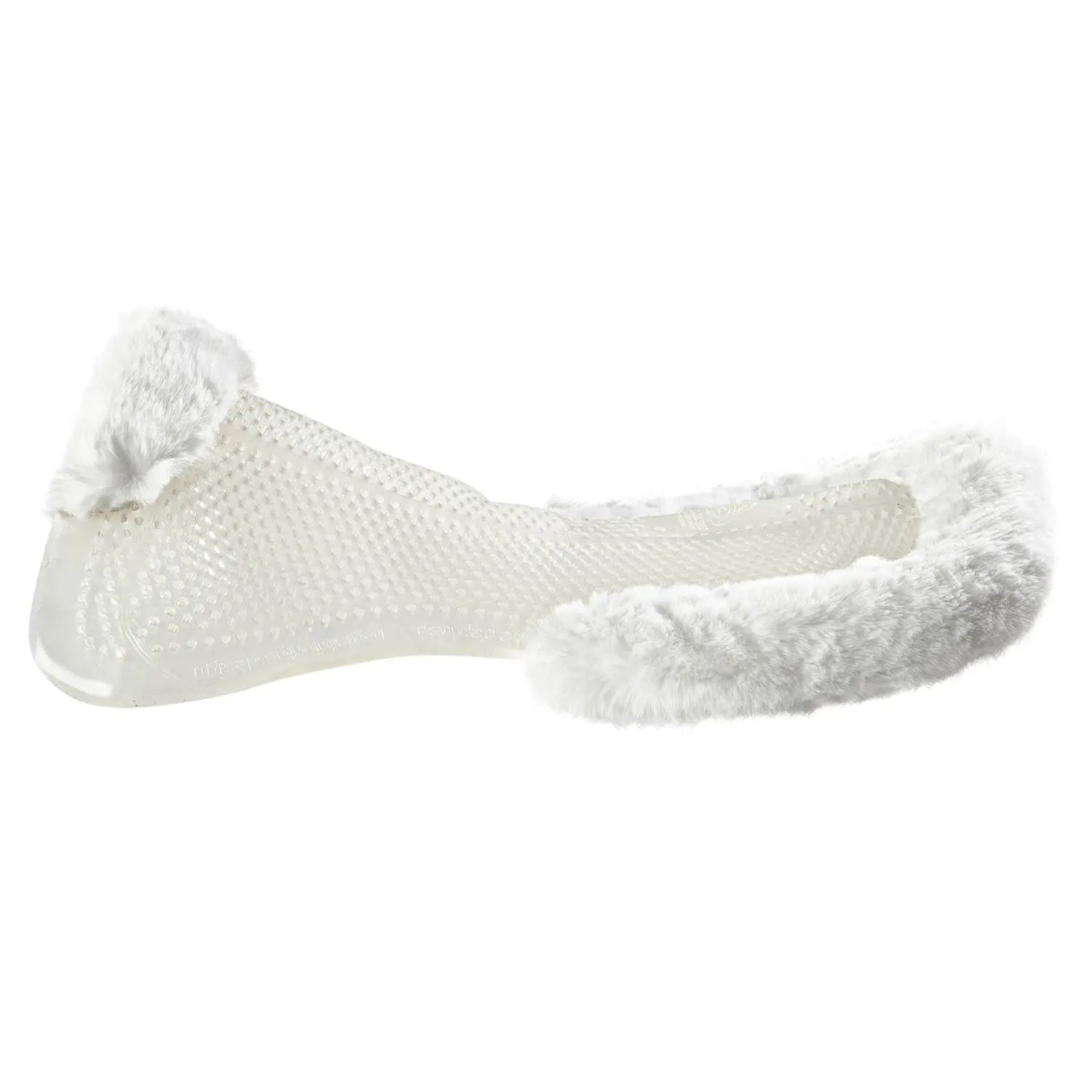 Acavallo Therapeutische Gelpad Met Eco-Wol – Maat M, Transparant/wit, Schokabsorberend En Ademend