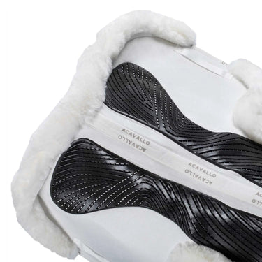 Buy Acavallo Twin Sided Gel Pad Jump Numnah Full Sheepskin Edge  | Online for Equine