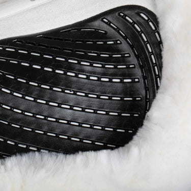 Buy Acavallo Twin Sided Gel Pad Jump Numnah Full Sheepskin Edge  | Online for Equine