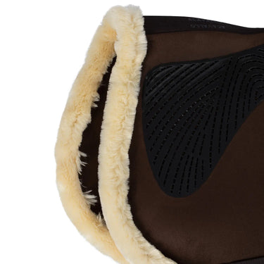 Buy Acavallo Twin Sided Gel Pad Jump Numnah Full Sheepskin Edge  | Online for Equine