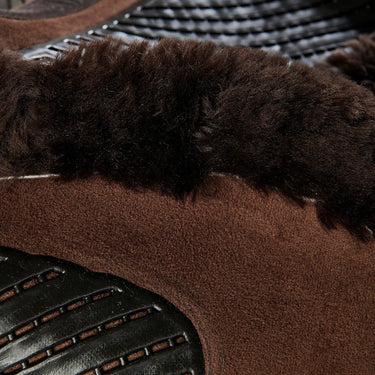 Buy Acavallo Twin Sided Gel Pad Jump Numnah Full Sheepskin Edge  | Online for Equine