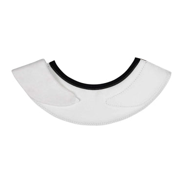 Buy Acavallo White Bell Boots In Pu Leather W/Velcro Fastening  | Online for Equine