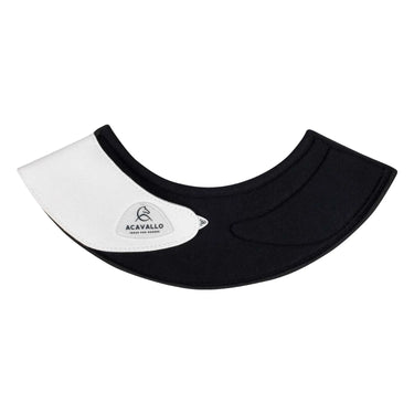 Buy Acavallo White Bell Boots In Pu Leather W/Velcro Fastening  | Online for Equine