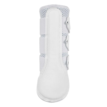 Buy Acavallo White Hind Brushing Horse Boots Neoprene Perforated With Triple Velcro | Online for Equine