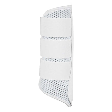 Buy Acavallo White Hind Brushing Horse Boots Neoprene Perforated With Triple Velcro | Online for Equine
