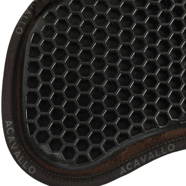 Buy Acavallo Withers Free Hexagonal Gel Pad With Memory & Back Sheepskin Edge  | Online for Equine