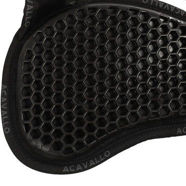 Buy Acavallo Withers Free Hexagonal Gel Pad With Memory & Back Sheepskin Edge  | Online for Equine