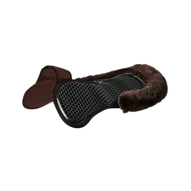 Buy Acavallo Withers Free Hexagonal Soft Gel Pad With Micropile & Back Sheepskin Edge  | Online for Equine