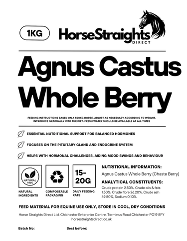 Agnus Castus - Chaste Tree - Whole Berry| Online For Equine