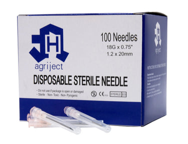 Agrihealth Agriject Disposable Needles| Online For Equine
