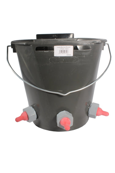 Agrihealth Round Lamb Feeding Bucket| Online For Equine