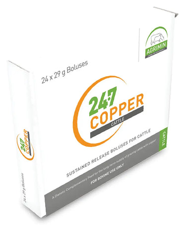 Agrimin 24-7 Copper Cattle Bolus| Online For Equine