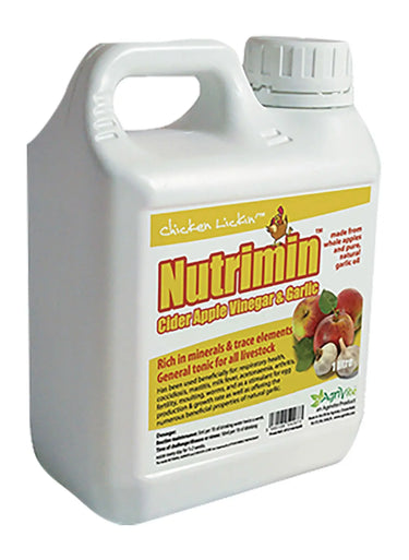 Agrivite Chicken Lickin Nutrimin Cider Vinegar & Garlic| Online For Equine
